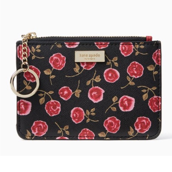 kate spade Accessories - KATE SPADE
Bitsy Floral Print Keychain Cardholder Pouch